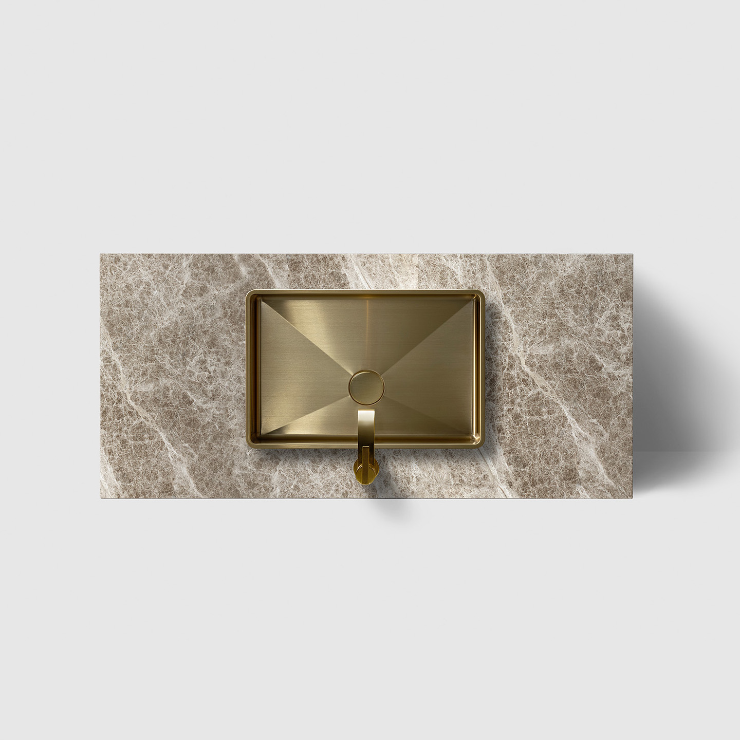 Tvättställsskåp Haven H2/80 med Stenskiva och Handfat